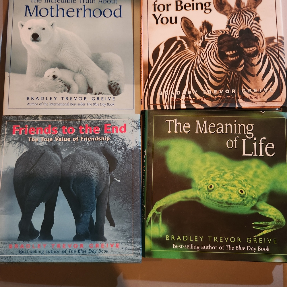 Set of Four Bradley Trevor Greive Books
